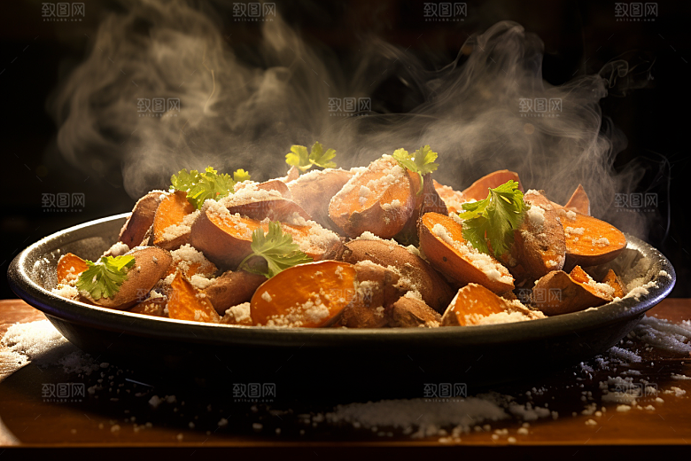 红薯地瓜高清主食摄影图