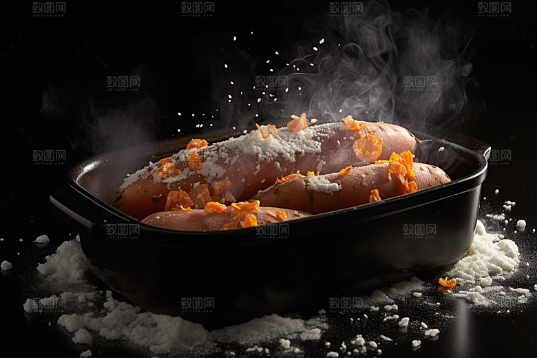 红薯地瓜碳水高清摄影图