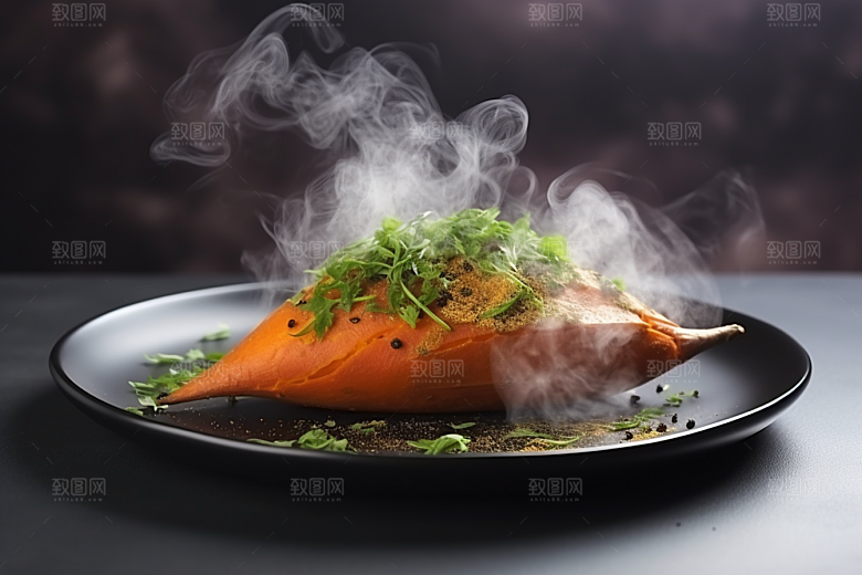红薯地瓜碳水杂粮摄影图