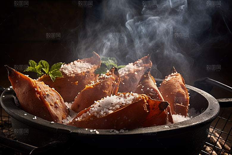 红薯地瓜高清美食摄影图