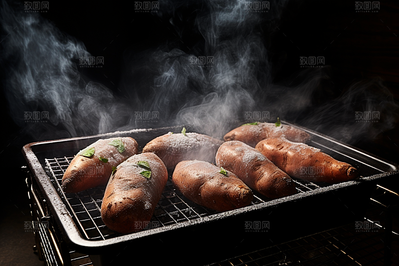 红薯地瓜高清美食摄影图