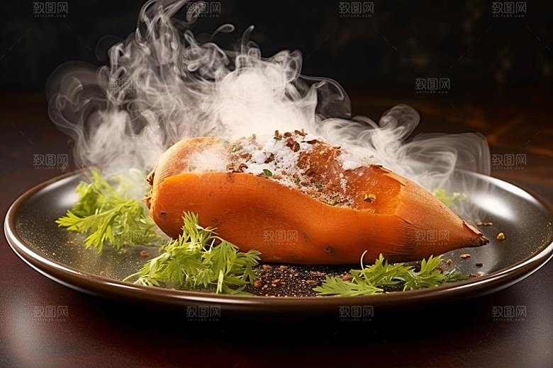 红薯地瓜高清碳水摄影图