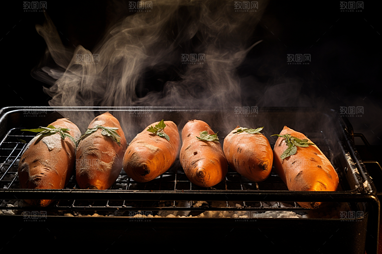 红薯地瓜山芋主食摄影图