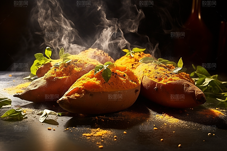 红薯地瓜高清主食摄影图