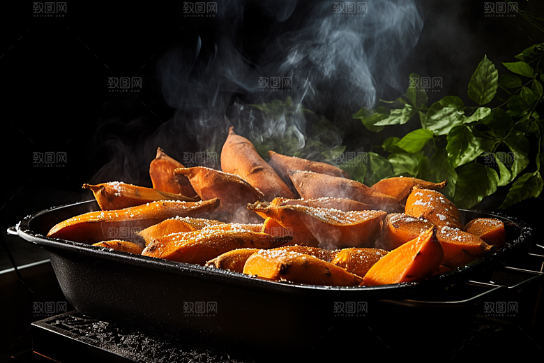 红薯地瓜高清美食摄影图