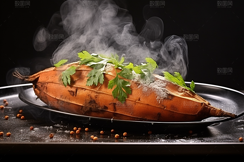 红薯地瓜主食杂粮摄影图