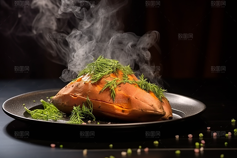 红薯地瓜黄心地瓜高清摄影图