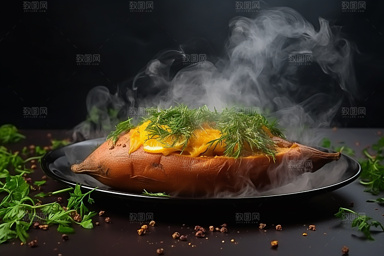 红薯地瓜高清主食摄影图