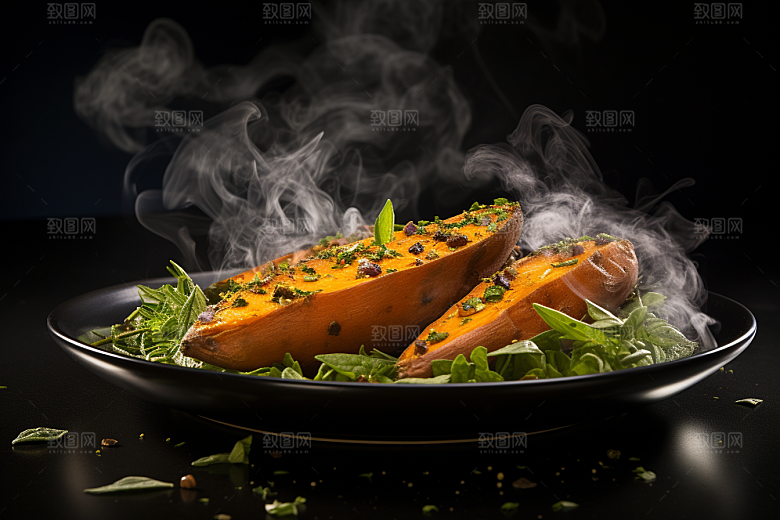 红薯地瓜杂粮山芋摄影图