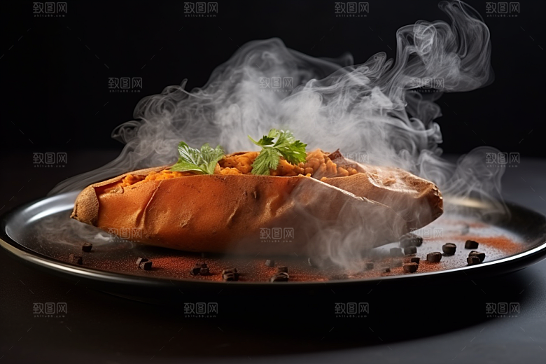 红薯地瓜高清美食摄影图