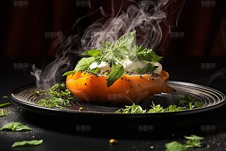 红薯地瓜山芋高清摄影图