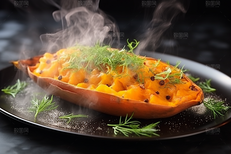 红薯地瓜高清主食摄影图