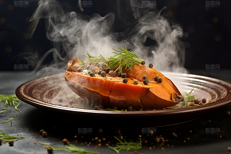 红薯地瓜高清碳水摄影图