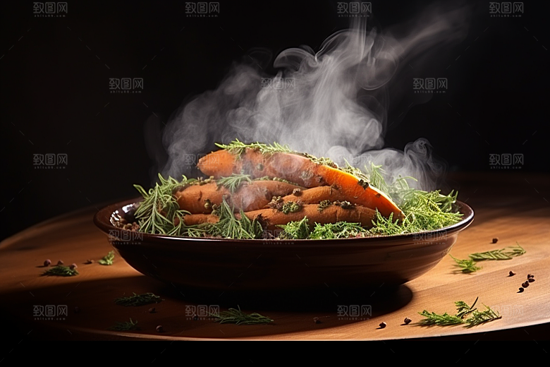 红薯地瓜淀粉山芋摄影图