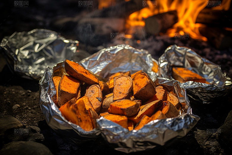 红薯地瓜高清食材摄影图