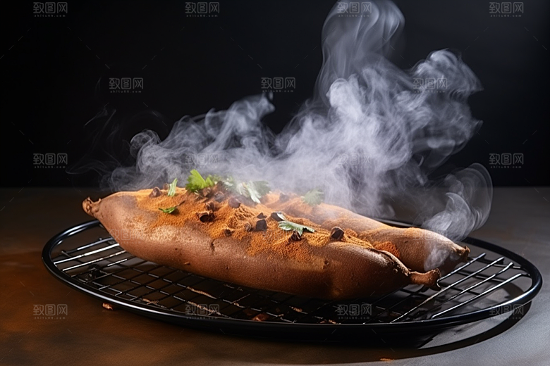 红薯地瓜杂粮高清摄影图