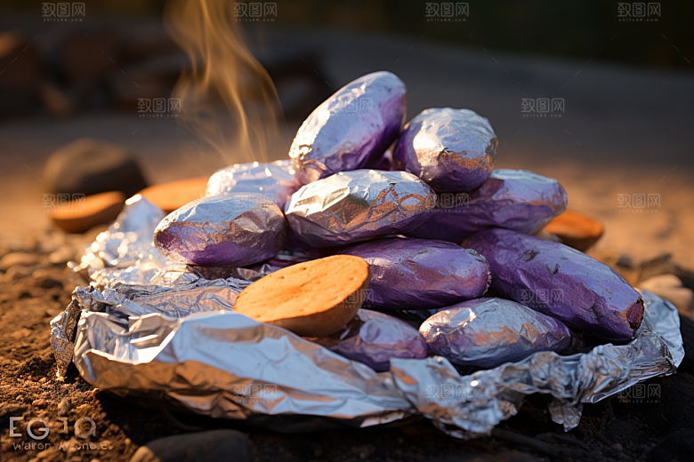 红薯地瓜高清黄心地瓜摄影图