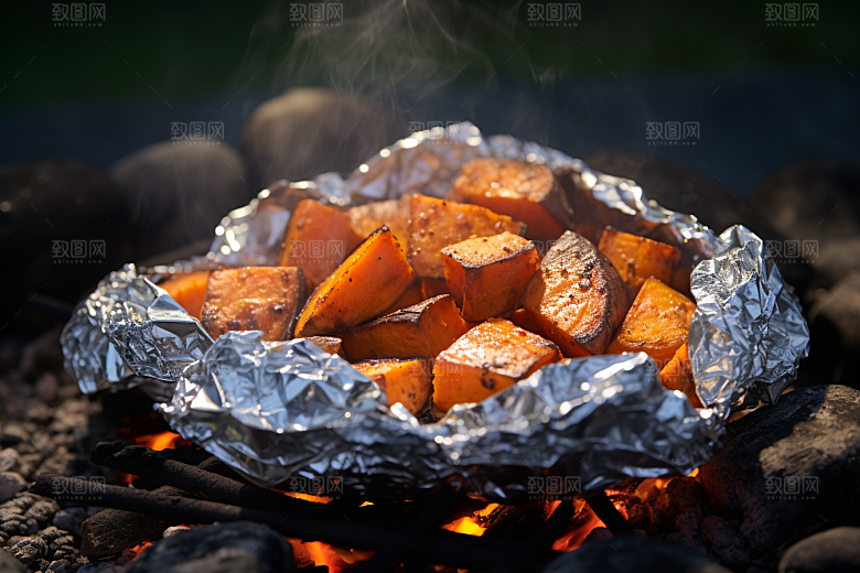 红薯地瓜主食高清摄影图
