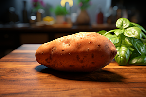 红薯地瓜山芋摄影图