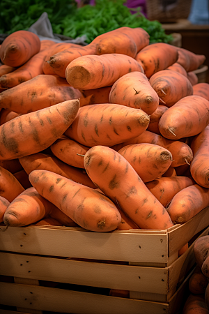 红薯干粮高清摄影图