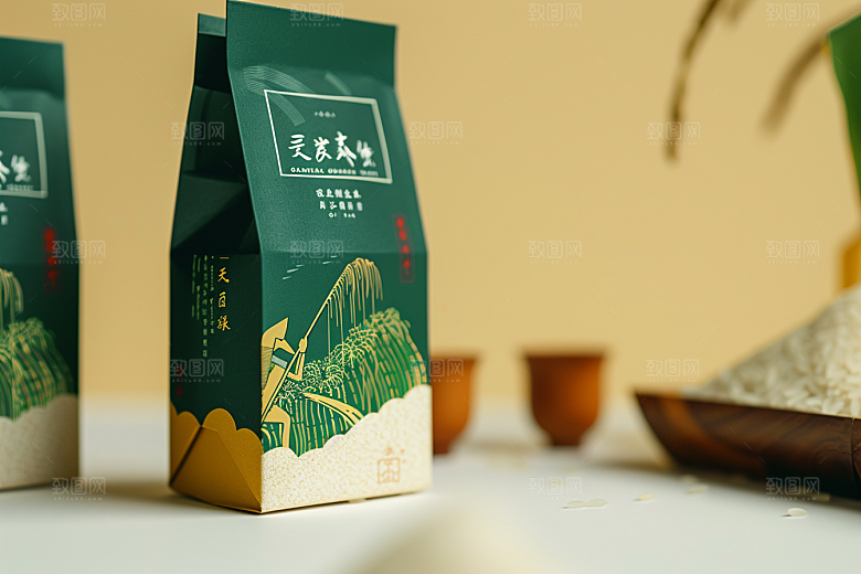 农产品包装袋有机食品素材