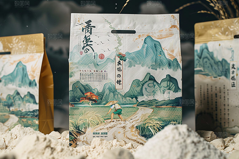 农产品包装袋粮食有机素材