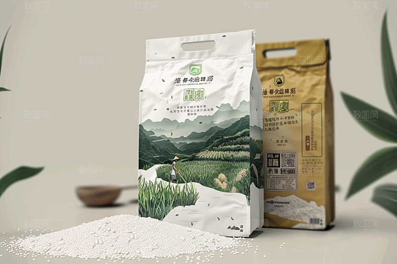 农产品包装袋大口袋有机素材