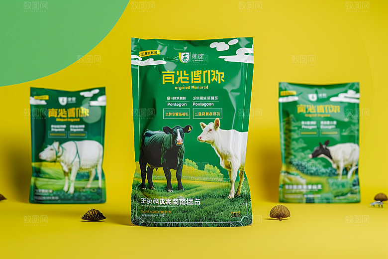 农产品包装袋高清乡村振兴素材