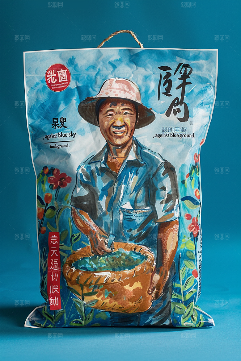 农产品包装袋乡村振兴有机素材