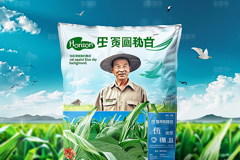 农产品包装袋包装设计乡村振兴素材