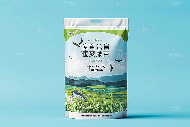 农产品包装袋样机食品素材