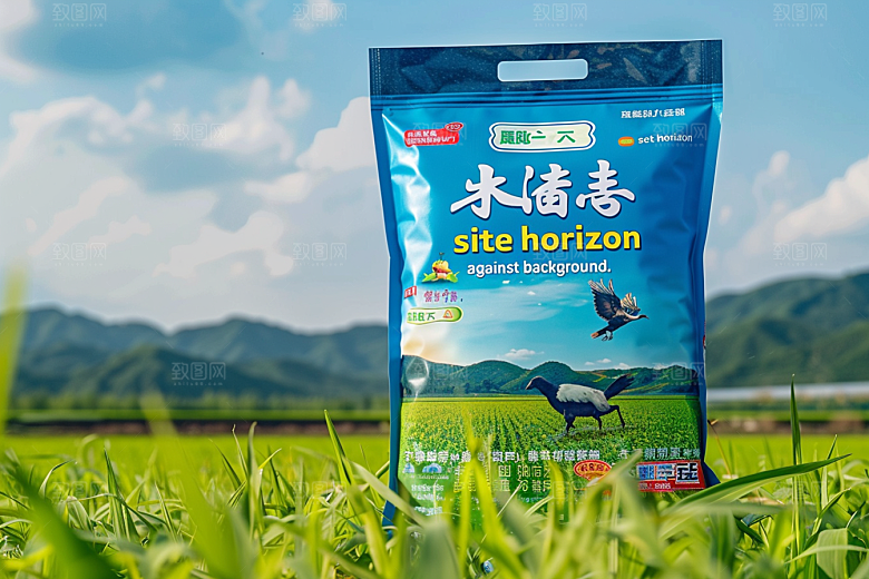 农产品包装袋有机大口袋素材