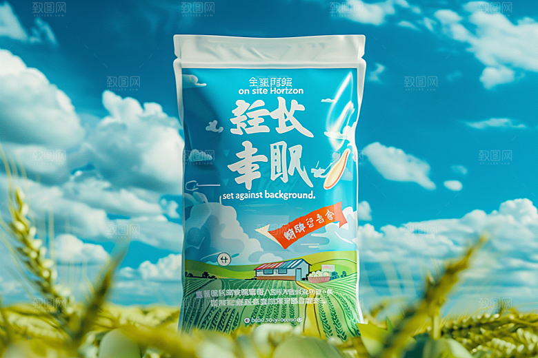 农产品包装袋大口袋食品素材