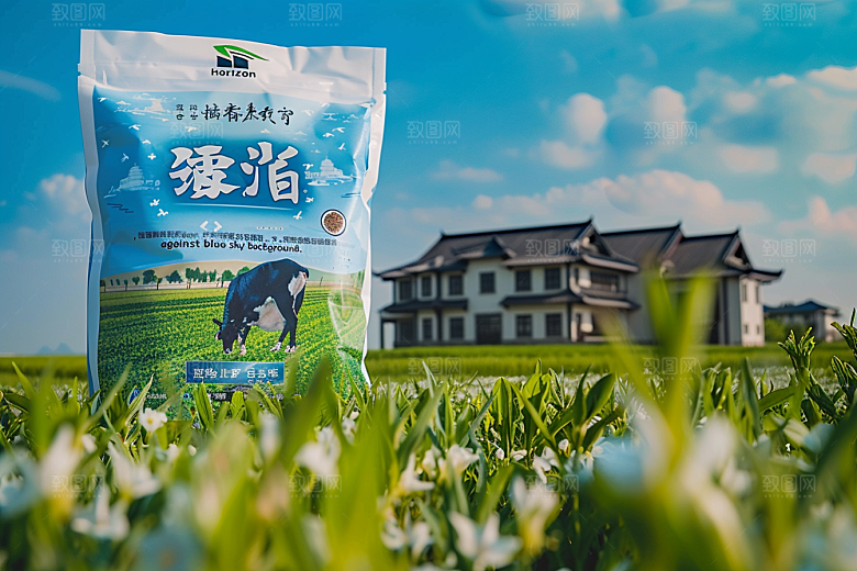 农产品包装袋粮食样机素材