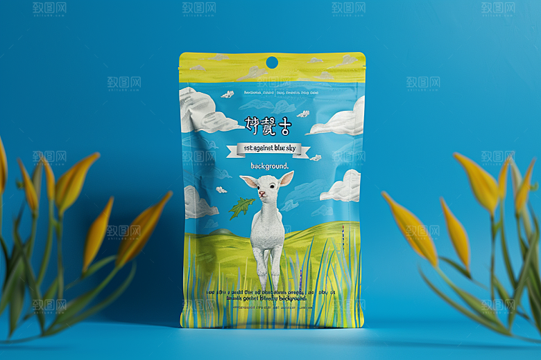 农产品包装袋食品粮食素材