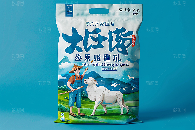农产品包装袋食品样机素材