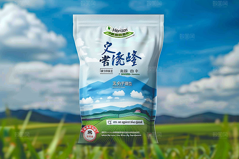 农产品包装袋食品大口袋素材