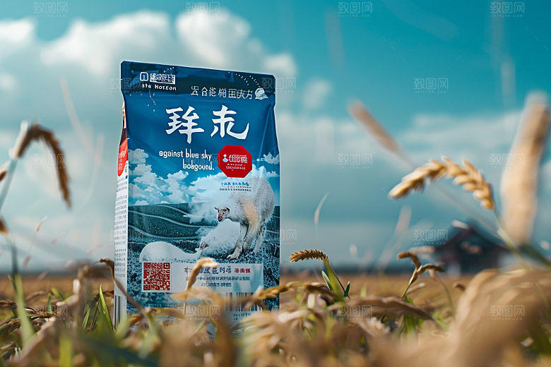 农产品包装袋包装设计大口袋素材