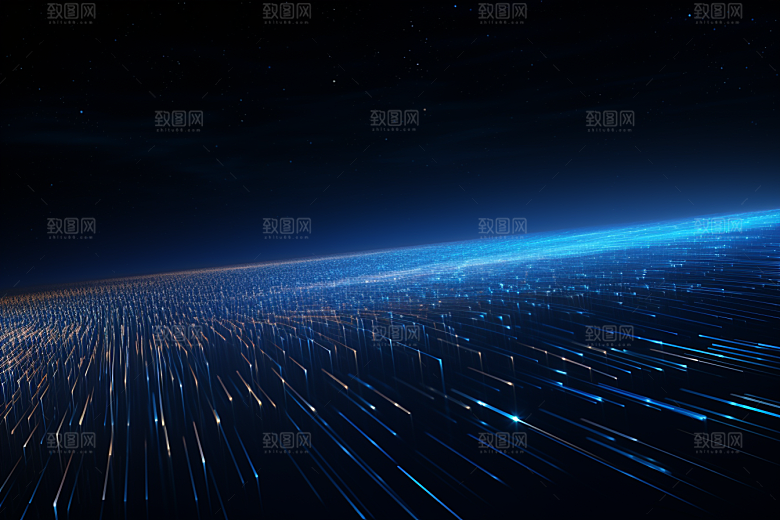 科技光影未来幻灯片背景