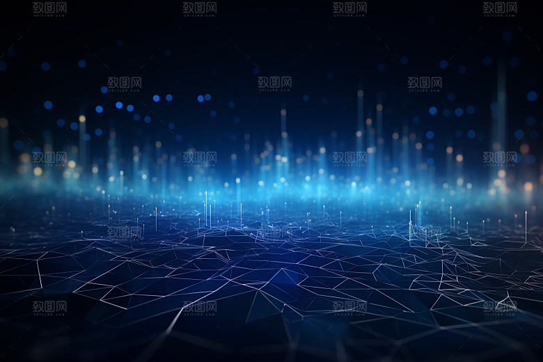 科技数字化信息技术幻灯片背景