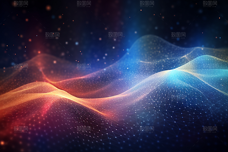 科技科幻未来幻灯片背景