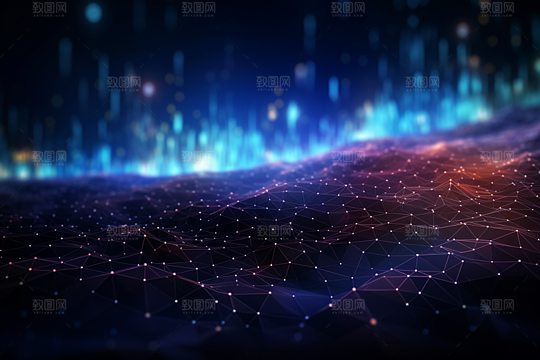 科技科幻未来幻灯片背景