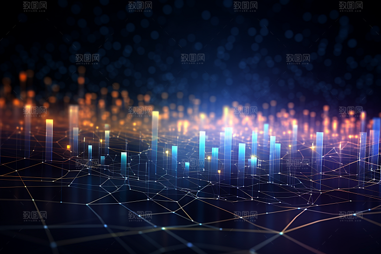 科技科幻信息技术幻灯片背景