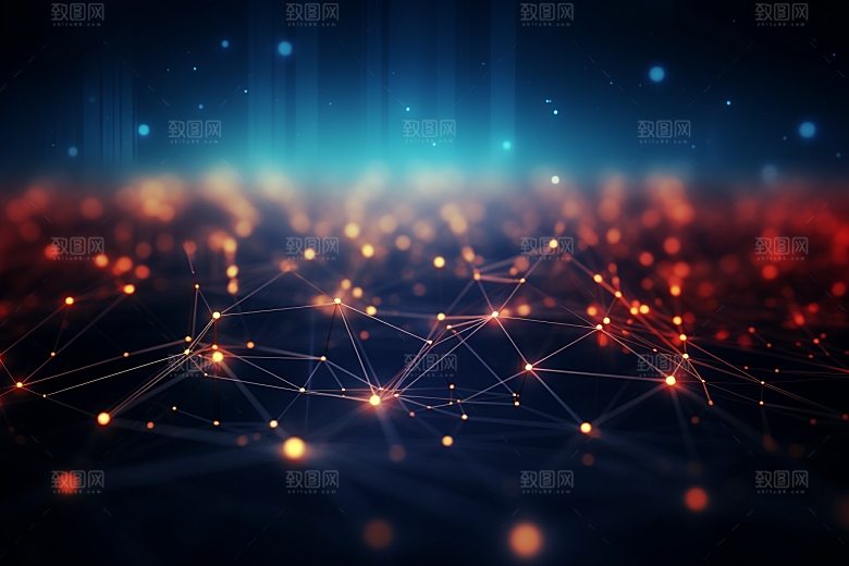 科技信息技术数字化幻灯片背景
