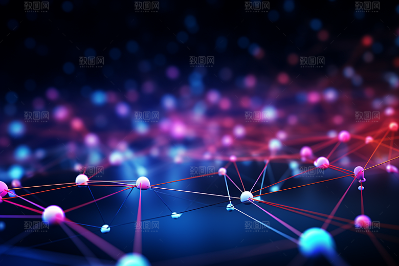 科技深色未来幻灯片背景