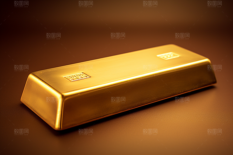 黄金金砖贵金属素材
