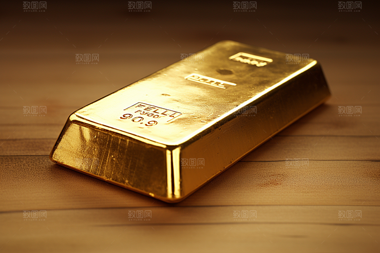 黄金财富金砖素材
