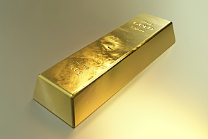 黄金金块奢侈品素材