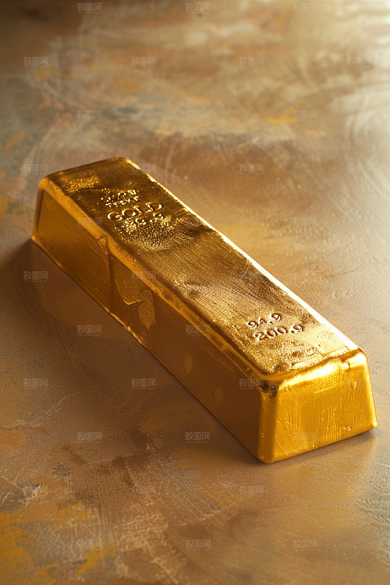 黄金金子奢侈品素材