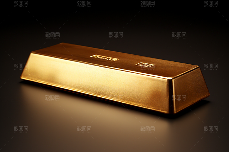 黄金富贵金块素材